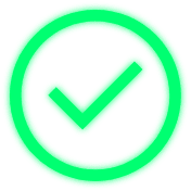 Checkmark icon for courteous services, knowledgeable team, focused needs, and honest.