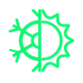 HVAC services icon.